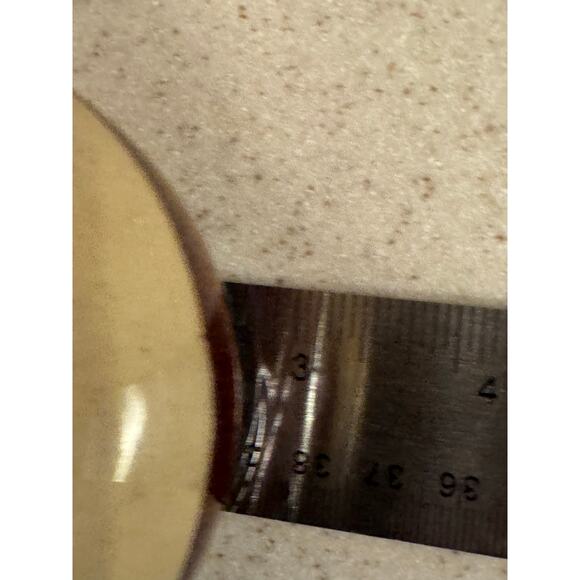 Unbranded 2 tone Brown Ceramic Crock bean Pot W Lid  3”x3” - Picture 6 of 6
